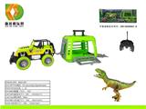 OBL10007115 - 捕龙系列之中吉普遥控车拖带巨兽龙，不包电