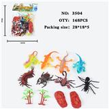 OBL10009349 - 仿真野生动物实心模型玩具儿童玩具亲子互动小动物（无功能）