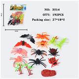OBL10009358 - 仿真野生动物实心模型玩具儿童玩具亲子互动摆件小昆虫（无功能）