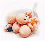 OBL10009404 - 仿真模型玩具儿童玩具亲子互动公仔（带哨子）