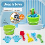 OBL10011035 - 沙滩绿桶配沙滩配件