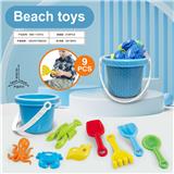 OBL10011041 - 沙滩蓝桶配沙滩配件