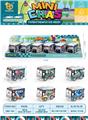 OBL10013011 - UV海底系列回力巴士车，6pcs/P罩