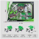 OBL10015839 - 回力环卫车套装
（附带场景地图）