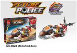 OBL10016766 - 蝙蝠冲锋车 102PCS