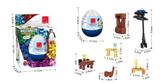 OBL10017090 - 恐龙蛋中开窗-家具  107PCS