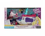 OBL10018590 - 灯光音效芭比船套装（过家家系列）