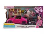 OBL10018591 - 灯光音效芭比轿跑套装（过家家系列）