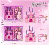 OBL10019063 - 城堡配迷糊芭比家具