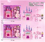 OBL10019069 - 城堡（带灯光音乐包电）配公主国王家具家具