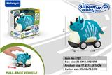 OBL10021002 - 三角龙回力布车（恐龙系列）