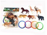 OBL10021688 - 套圈PVC动物园套装(10PCS)