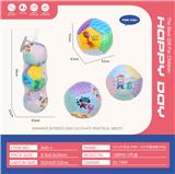 OBL10022104 - 4寸12片恐龙（1PCS），12片卡通动物（2PCS）