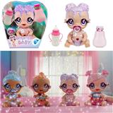 OBL10022668 - OMG.LOL高档1比1 16寸玻璃眼珠头全搪胶Glitter Babyz 惊喜星尘宝宝带4声音功能描述【娃娃带喝水尿尿】宝宝带一个吸水奶瓶。奶嘴，一个装水瓶