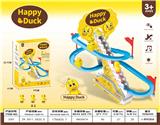 OBL10023607 - 小鸭子爬楼梯电动滑行轨道声光小黄鸭儿童益智玩具

3只小鸭爬楼梯灯光音乐（不包电）