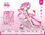 OBL10023611 - 小猫咪爬楼梯电动滑行轨道声光小白猫儿童益智玩具

3只小猫爬楼梯灯光音乐（不包电）
