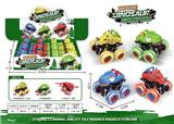 OBL10024245 - 12 ZHUANG INERTIA DINOSAUR STUNT CARS