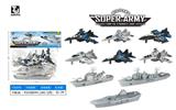 OBL10026178 - 新型战斗机航母战舰模型套装