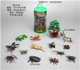 OBL10029340 - PVC实心昆虫动物