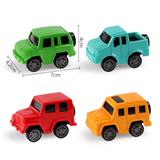 OBL10029555 - 4款4色喷漆回力车模