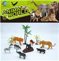 OBL10030575 - 野外动物套装12PCS