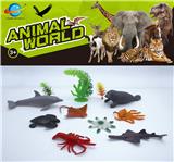 OBL10030596 - 海洋生物套装15PCS
