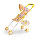 OBL10031778 - 铁质推车带遮阳帽篮子