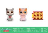 OBL10032699 - 软胶宠物猫（3pcs）