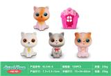 OBL10032702 - 软胶宠物猫（5pcs）