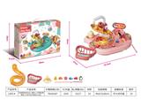 OBL10033432 - 彩盒装电动出水儿童水上乐园玩具 粉色 2*AA不包（包电+0.5元）