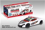 OBL10034427 - 电动3D万向警车 （迈凯伦）带灯光音乐 (红、白二色混装)