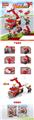 OBL10034438 - 迷你袋装6合1消防车142pcs