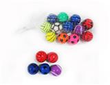 OBL10034565 - 2.7CM网袋12粒混装弹跳球