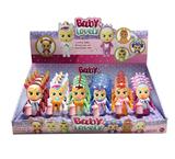 OBL10037776 - 第2代5.5寸实身哭泣娃娃带流眼泪功能带奶瓶，奶嘴，领巾。6款24PC混装