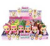 OBL10037777 - 5.5寸实身哭泣娃娃带流眼泪功能带奶瓶，奶嘴，领巾。6款24PC混装