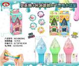 OBL10042137 - 史莱姆3色冰淇淋DIY透明水晶泥