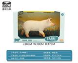 OBL10045808 - 8寸搪胶充棉猪