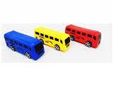 OBL10054663 - 3只回力仿真巴士车
