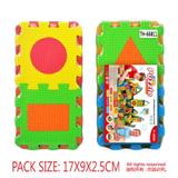 OBL10056563 - EVA数学几何图形拼图6pcs