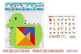 OBL10056618 - EVA七巧板小鸭智力拼图