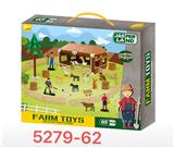 OBL10058284 - 二间农夫屋+农夫人+动物