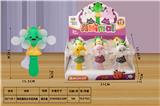 OBL10060552 - 梅花鹿双头手压风扇（12PCS）
