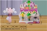 OBL10060554 - 大眼蛙双头手压风扇（12PCS）