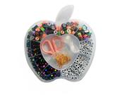 OBL10060862 - 万圣+爱心+英文+剪刀线包扣开口圈龙虾扣（10格）