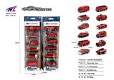 OBL10061309 - 1:64滑行合金消防车(6PCS)