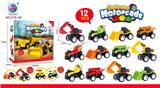 OBL10062148 - 12只回力工程车
