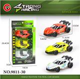 OBL10064319 - (GCC)小号3只装回力骨架跑车（警车）