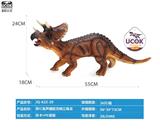 OBL10066579 - 带IC发声搪胶充棉三角龙