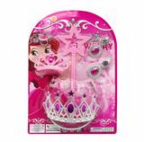 OBL10066898 - 五星皇冠+五星手杖+耳环