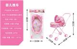 OBL10068354 - 卡头袋草莓婴儿推车(铁)
